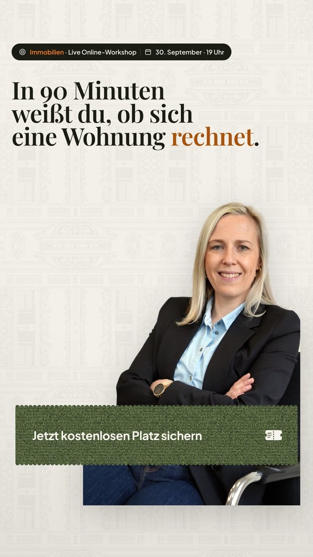 Sitzend, hochkant