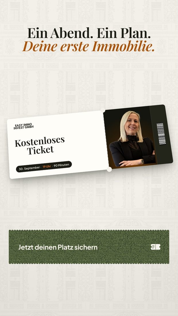 Ticket, hochkant